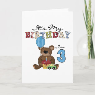Boy Bear誕生日Tシャツとギフト カード