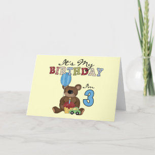 Boy Bear誕生日Tシャツとギフト カード