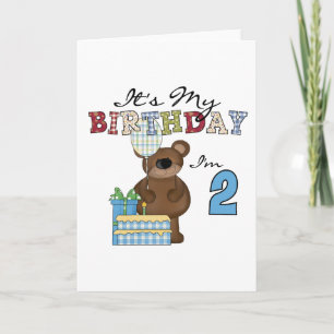 Boy Bear誕生日Tシャツとギフト カード