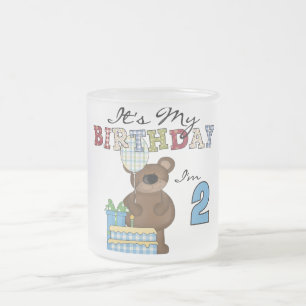 Boy Bear誕生日Tシャツとギフト フロストグラスマグカップ