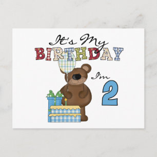Boy Bear誕生日Tシャツとギフト ポストカード