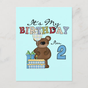 Boy Bear誕生日Tシャツとギフト ポストカード