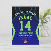 Boy Birthday Invitation 招待状 (スタンド正面)