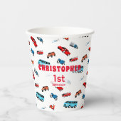 Boy Birthday Party 紙コップ (正面)