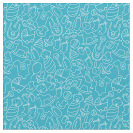 Boy Blue Baby Shower ファブリック