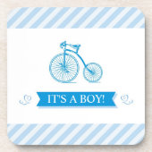 Boy Blue Baby Shower Coasters（4セット） コースター (正面)