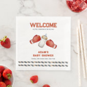 Boy Boxing Little Champion Baby Shower Welcome (インサイチュ)