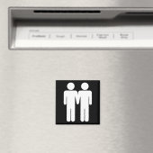 Boy + Boyブラックマグネット マグネット (インサイチュ (食洗機))
