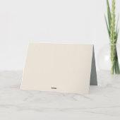 Boy Cowboy Boots for Christmas Christmas Card シーズンカード (裏面)