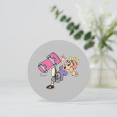 Boy crashes on his skateboard (スタンド正面)