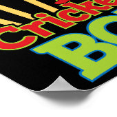 Boy Cricket Player Design For Athletes - Cricket G ポスター (角)