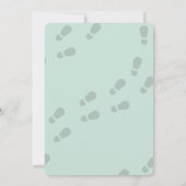 Boy Cute Detective Birthday Invitation セーブザデート (裏面)