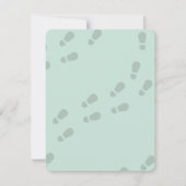 Boy Cute Detective Birthday Invitation 招待状 (裏面)