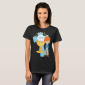 Boy First Communion Keepsake 2023 Cross Blue Rosar Tシャツ (正面フル)