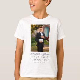 Boy First Holy Communionの写真 Tシャツ