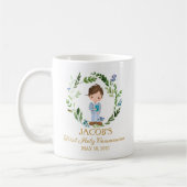 Boy First Holy Communion Ceramic Mug 11 oz コーヒーマグカップ (左)