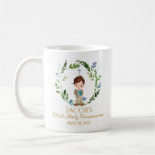 Boy First Holy Communion Ceramic Mug 11 oz コーヒーマグカップ (左)