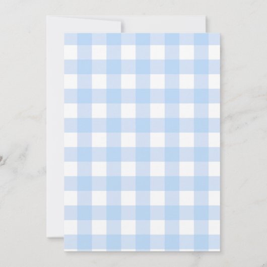 Boy Golf Two Par-Tee 2nd Birthday  招待状 (裏面)