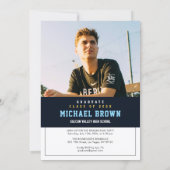 Boy Graduation Party Invitation 招待状 (裏面)