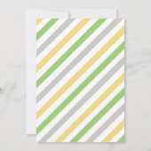 Boy Green Tractor Farm Birthday Party Invitation 招待状 (裏面)