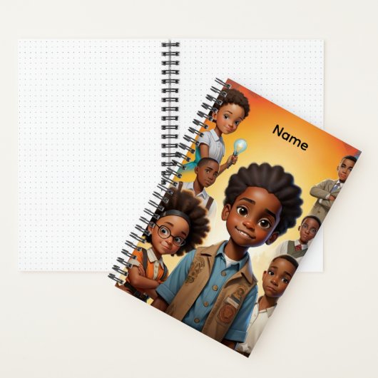 Boy History ノートブック (内側)