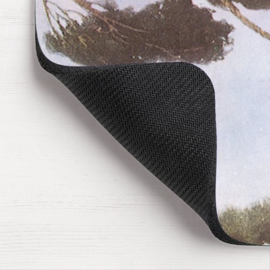 Boy in Hassoc Tree by Jessie Willcox Smith マウスパッド (コーナー)