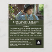 Boy in Hat, Modeling Agency, Model Agent チラシ (正面)