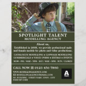 Boy in Hat, Modeling Agency, Model Agent チラシ (正面)