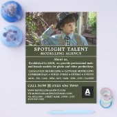 Boy in Hat, Modeling Agency, Model Agent チラシ (シングル)