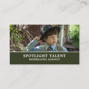 Boy in Hat, Modeling Agency, Model Agent 名刺
