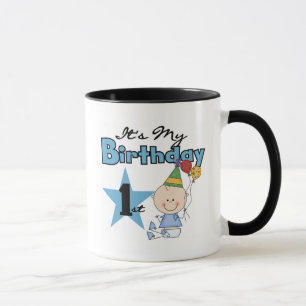 Boy It's My誕生日Tシャツとギフト マグカップ