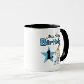 Boy It's My誕生日Tシャツとギフト マグカップ (正面右)