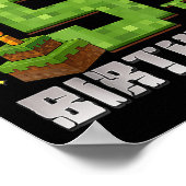 Boy Kid Birthday Party Its My 5誕生日ゲーマーP ポスター (角)