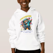 BOY/KIDS DABBING FUTURE LESSONS LEARN HOODIE  (正面)