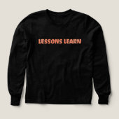 Boy/Kids Energy Flow Lessons Learn Long Sleeve  (デザイン正面)