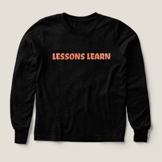 Boy/Kids Energy Flow Lessons Learn Long Sleeve  (デザイン正面)