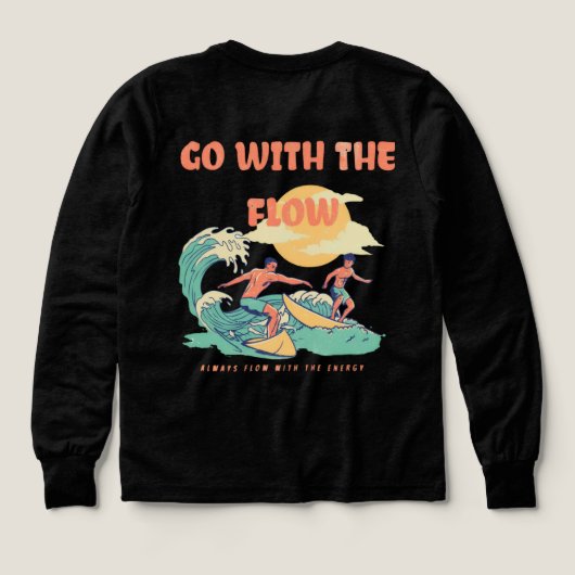 Boy/Kids Energy Flow Lessons Learn Long Sleeve  (デザイン背面)