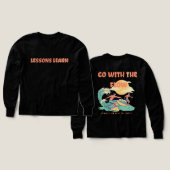 Boy/Kids Energy Flow Lessons Learn Long Sleeve  (デザイン 正面＆背面)