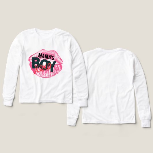 Boy kisses (デザイン 正面＆背面)