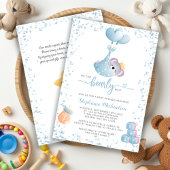 Boy Koala Bearly Wait Book Request Baby Shower 招待状