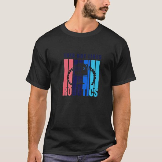 Boy Like Roboticsエンジニアリング整備士 Tシャツ (正面)