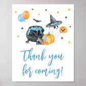 Boy Little Boo赤ちゃんシャワーありがとう来ね ポスター (正面)