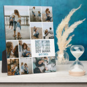 Boy Mama Custom Photo Collage フォトプラーク (側面)
