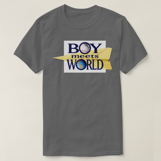 Boy Meets World Show Logo Premium Tシャツ (デザイン正面)