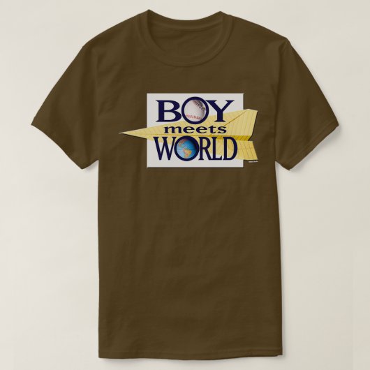 Boy Meets World Show Logo Pullover Tシャツ (デザイン正面)