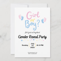Boy or Girl? Gender Reveal
