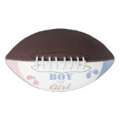Boy or Girl Gender Reveal Party Game アメリカンフットボール (正面)