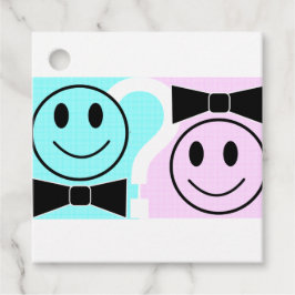 Boy or Girl Party Napkins フェイバータグ