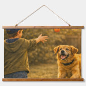 Boy Playing Fetch Progression Tapestry – Set of 3 吊り下げ型タペストリー (正面)