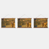 Boy Playing Fetch Progression Tapestry – Set of 3 吊り下げ型タペストリー (トリプル)